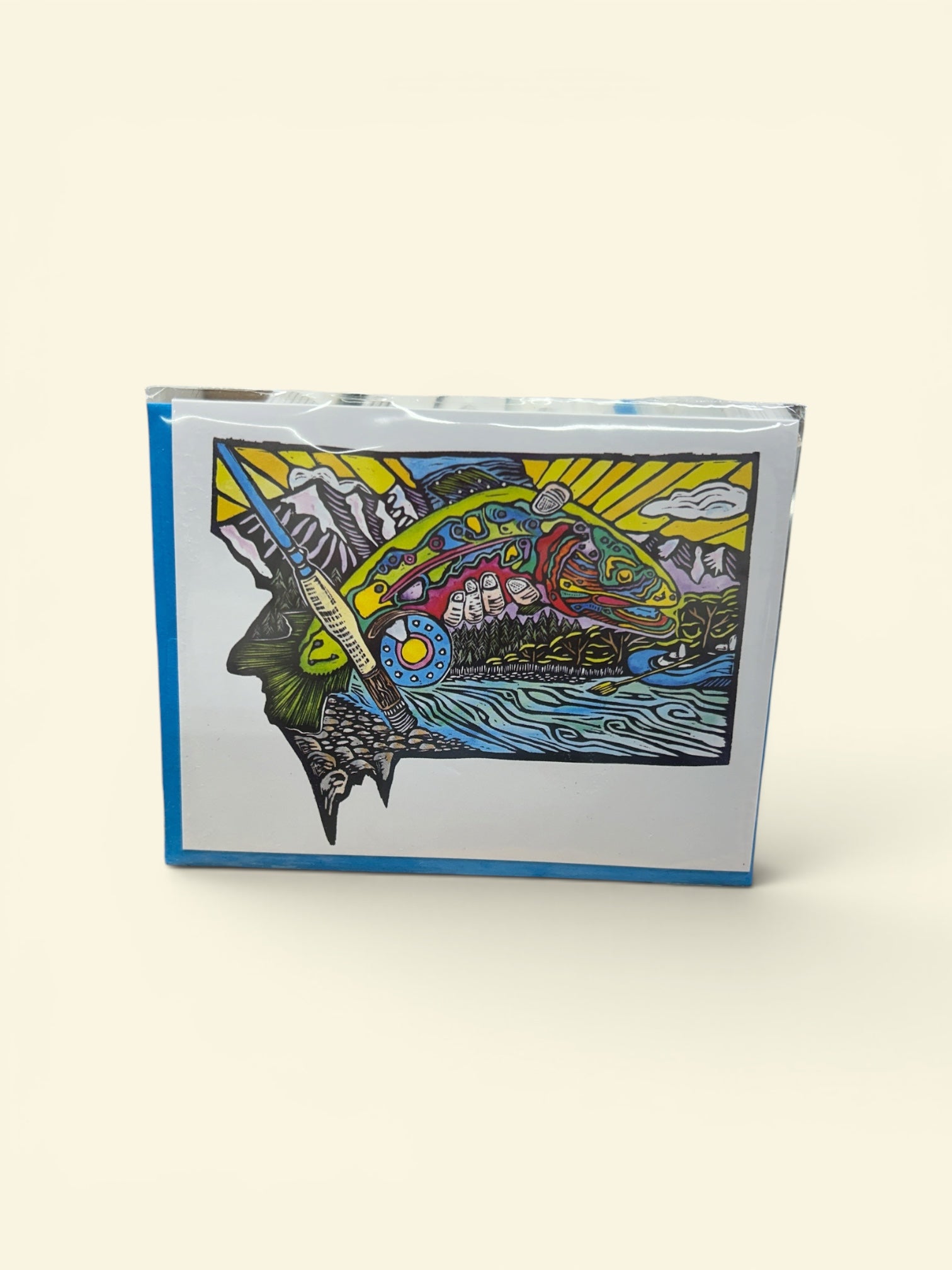 Fish MT Greeting Card