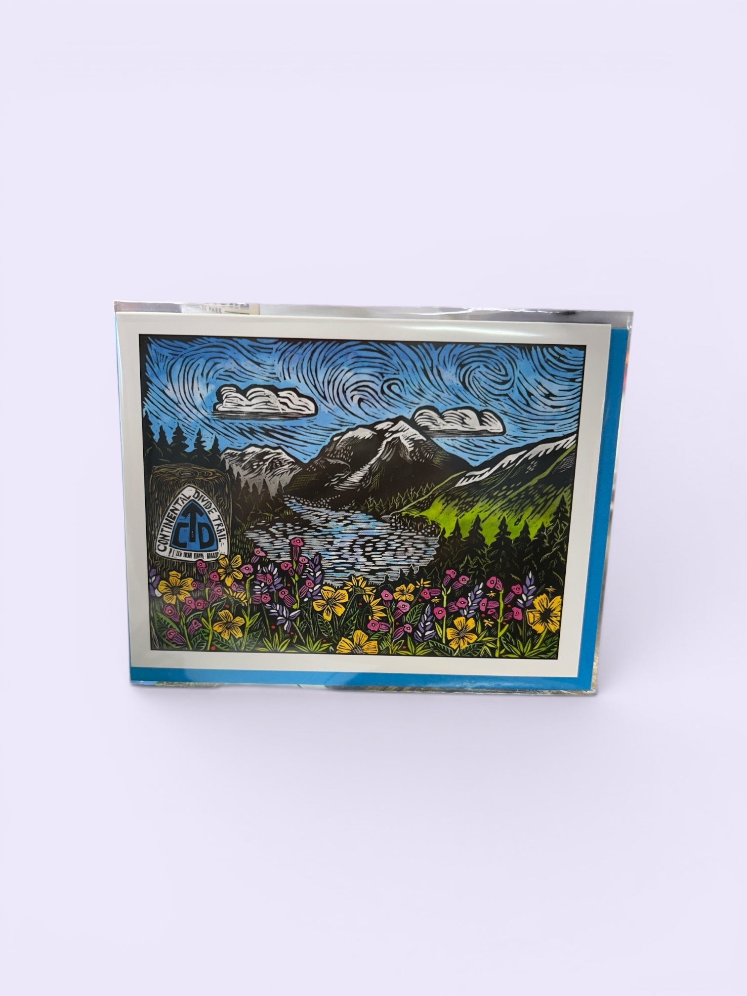 Back on the Trail Again Greeting Card