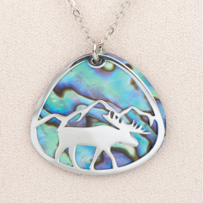 Moose Country Earrings or Necklace