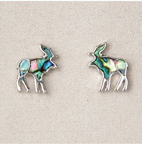 Moose Earrings or Necklace