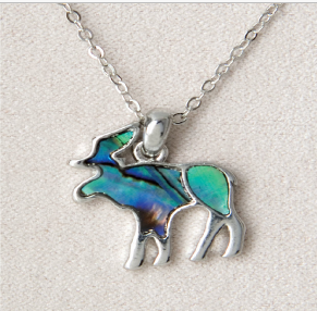 Moose Earrings or Necklace