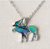 Moose Earrings or Necklace