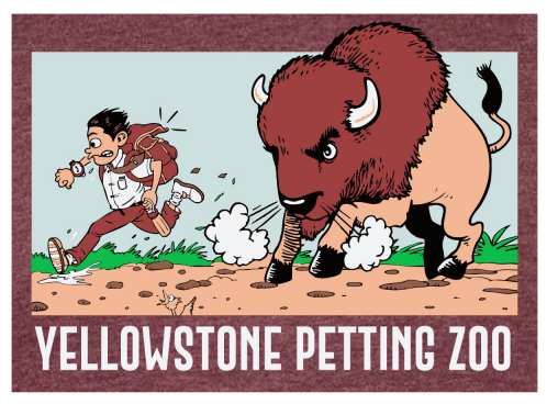 Black Yellowstone Petting Zoo T-Shirt