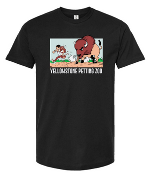 Black Yellowstone Petting Zoo T-Shirt