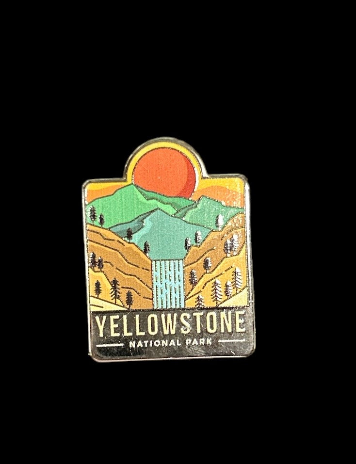 YNP Lower Falls Pin