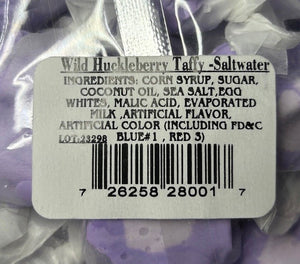 Wild Huckleberry Taffy