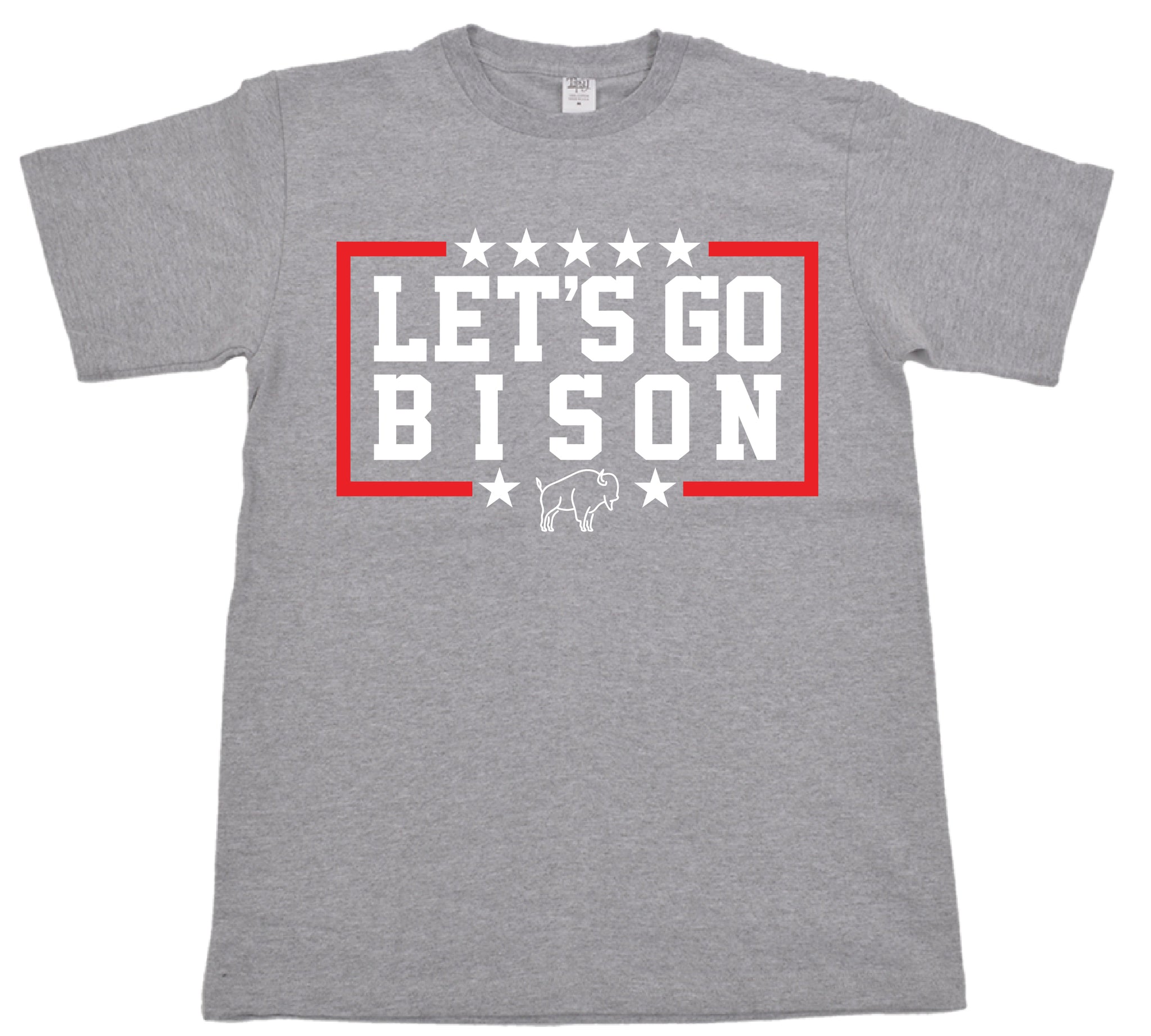 Let's Go Bison T-Shirt - MADISON GIFT SHOP