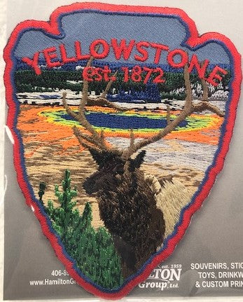 Yellowstone Arrowhead Collage Patch