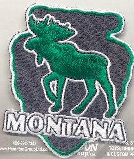 MT Moose Arrowhead Patch