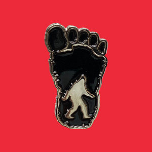Bigfoot Footprint Pin