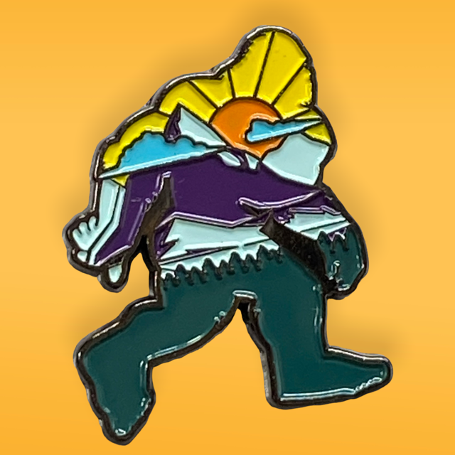 Bigfoot Mountain Pin