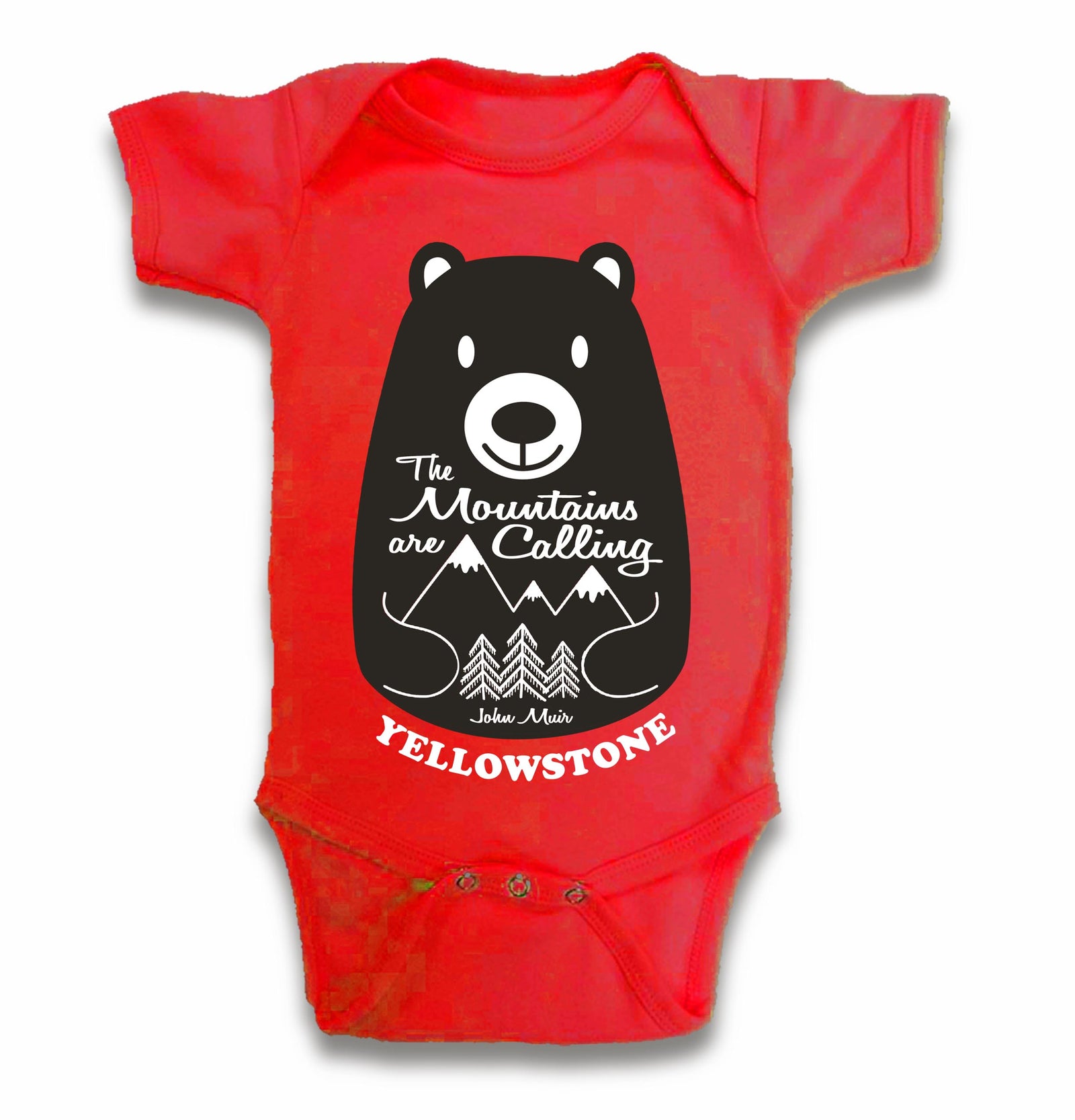 Mountains Are Calling Infant Onsie