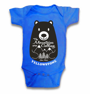Mountains Are Calling Infant Onsie