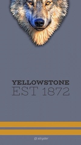 YELLOWSTONE WOLF FACE SHIELD